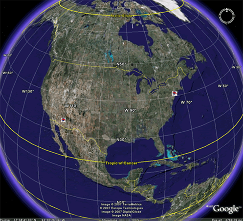 Google Earth Globe