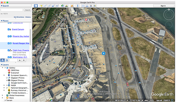 Google Earth Closer Aerial View