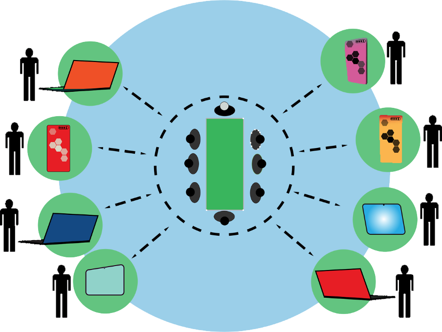 remote teaching graphic